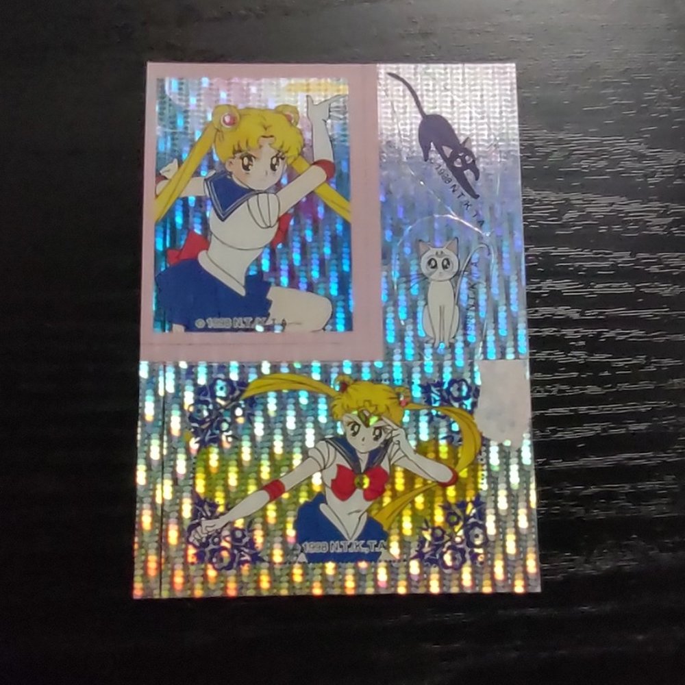 Sailor Moon 1998 Trading Sticker Card PRISM JPP/Amada Toei RARE